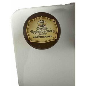 Vintage Orville Redenbacher’s Popcorn Tin- Gourmet Popping Corn Storage Canister
